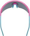 Okulary Uvex Flowline Pink Matt/Mirror Blue