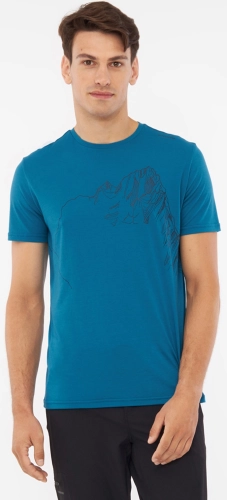 T-shirt Viking Morain Bamboo Man Blue