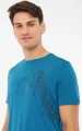 T-shirt Viking Morain Bamboo Man Blue