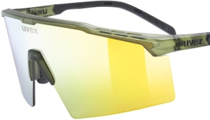 Okulary Uvex Flowline Olive Matt/Mirror Gold