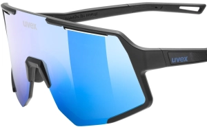 Okulary Uvex Sequenze Black Matt/Mirror Blue