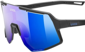 Okulary Uvex Sequenze CV Black Matt/Mirror Blue