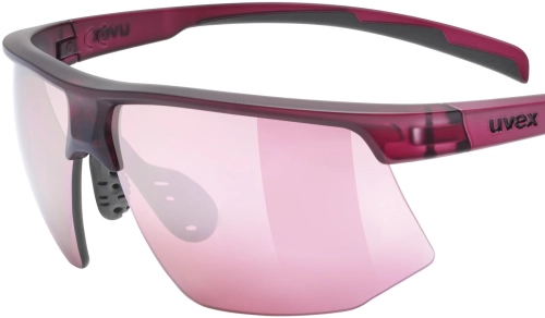 Okulary Uvex Aerios Cranberry Matt/Mirror Rose