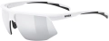 Okulary Uvex Aerios White Matt/Mirror Silver