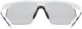 Okulary Uvex Aerios V White Matt/Mirror Smoke 