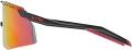 Okulary Uvex Pace Stage Black Matt/Mirror Red