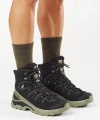 Buty Salomon Quest 5 GTX Gore-Tex M Black/Deep Lichen Green/Black 479571