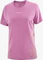 Koszulka Salomon Sense Aero Graphic SS TEE  W Iris Orchid/Acid Lime C27596