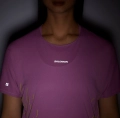 Koszulka Salomon Sense Aero Graphic SS TEE  W Iris Orchid/Acid Lime C27596