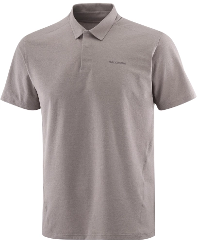 Koszulka Salomon Trackline Polo M Iron