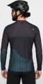 Koszulka rowerowa z długim rękawem męska Silvini Men Jersey Ello Black-Olive