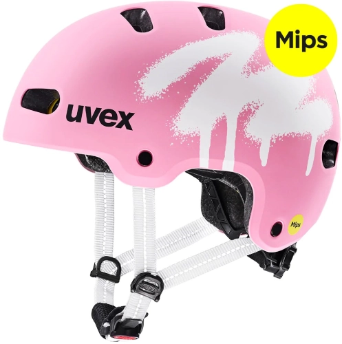 Kask Rowerowy Uvex Kid 4 Style Mips Spray Strawberry Matt