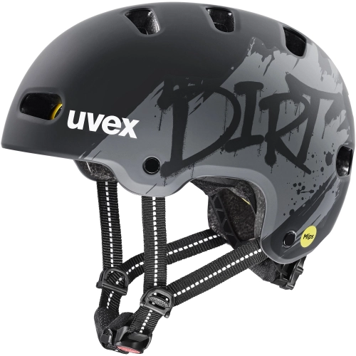 Kask Rowerowy Uvex Kid 4 Style Mips Black Matt