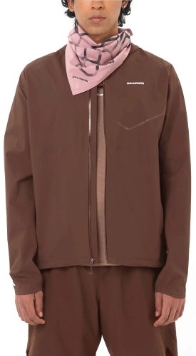 Kurtka  Salomon Bonatti Waterproof M Coffe Bean C27684 