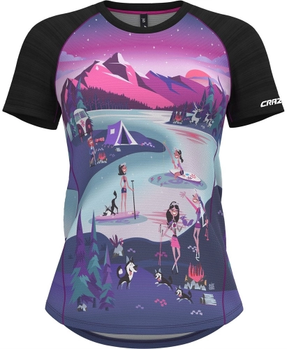 Damska Koszulka Crazy Shirt Alpinstar I Love Mountain Woman 2026 