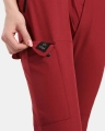 Spodnie damskie Kilpi Belvela-W Dark Red