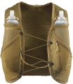 Kamizelka do biegania Salomon Active Skin 8 Set Brilliant Olive/Willow