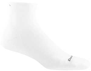 Skarpety Darn Tough Quarter Cushioned Ultra Lightweight Running Socks White