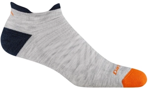 Skarpety Darn Tough No Show Tab Cushioned Lightweight Running  Ash