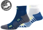 Skarpety Przeciwkleszczowe P.A.C. RN 3.2 Running 2pak White/Navy