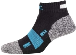 Skarpety Przeciwkleszczowe P.A.C. RN 5.2 Running Reflective Pro Short Black/Cyan
