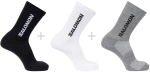 Skarpetki Salomon Everyday Lite CREW 3-Pack Black/White/Frost Gray