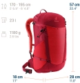Plecak Deuter Futura 23 Cherry-Masala
