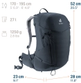 Plecak Deuter Futura 27 Black