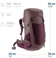 Plecak Deuter Futura 24 SL Cassic-Ashrose
