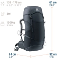 Plecak Deuter Futura 30 SL Black