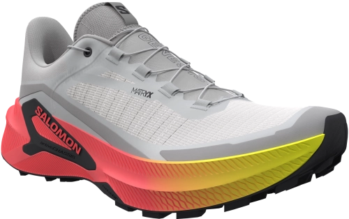Buty Salomon Genesis 2 Gray Violet/Safety Yellow/Neon Flame 493000