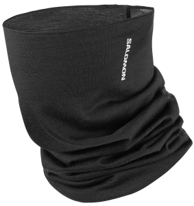 Opaska Salomon Merino Neck Gaiter U Deep Black C29520