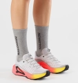 Buty Salomon Genesis 2 W Gray Violet/Safety Yellow/Neon Flame 454591