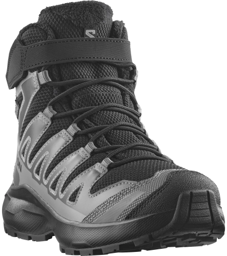 Buty Salomon XA PRO Winter Mid WP J Junior Black/Castlerock/Cloudburst 454083