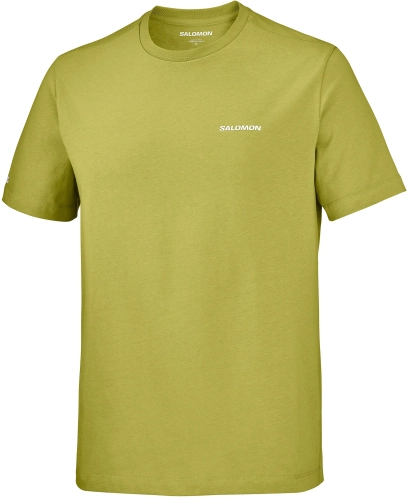 Koszulka Salomon Chest Logo Regular TEE M Cardamon Seed C28350