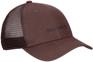 Czapka Salomon Logo Trucker Cap Coffee Bean C30241