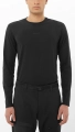 Koszulka Salomon Trackline LS TEE M Deep Black C26498