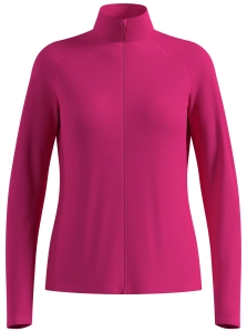 Bluza Damska Odlo Midlayer Full Zip Essential Warm Pink