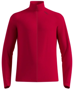 Bluza Męska Odlo Midlayer Full Zip Essential Warm Red