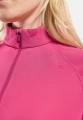 Bluza z półgolfem Damska Odlo Midlayer 1/2 Zip Essential Warm Pink