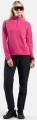 Bluza z półgolfem Damska Odlo Midlayer 1/2 Zip Essential Warm Pink