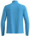 Bluza z półgolfem Męska Odlo Midlayer 1/2 Zip Essential Warm Light Blue