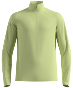 Bluza z półgolfem Męska Odlo Midlayer 1/2 Zip Essential Warm Yellow