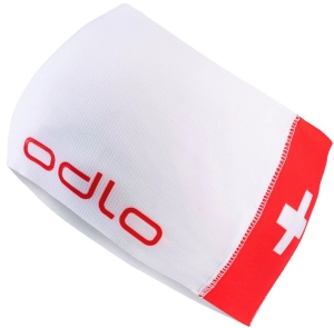 Opaska Odlo Headband Competition Fan Warm White