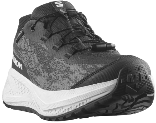 Buty Salomon Aero GRVL Waterproof Junior Black/White/Black 491849