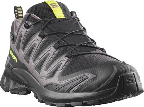 Buty Salomon XA Pro 3D V9 GTX Black/Dark Gull Gray/Acid Lime 479873