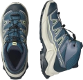 Buty Salomon X Ultra Mid GTX J Junior Grisaille/Spellbound/Butterfly 491094