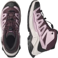 Buty Salomon X Ultra Mid GTX J Junior Huckleberry/Dawn Pink/Concord Grape 491095