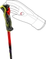 Kije Leki Venom SL TR Red