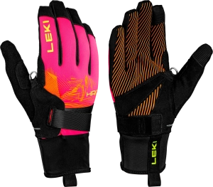 Rękawice Leki HRC Race TR Neon Pink